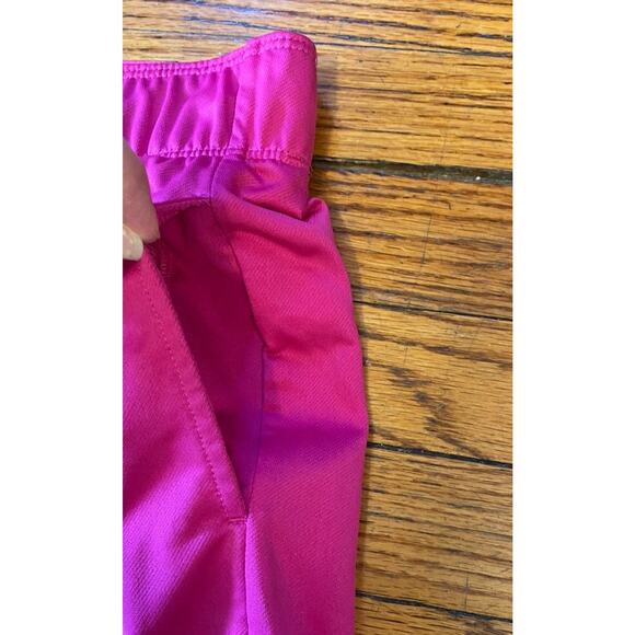 Nike Dri Fit Shorts Pink Pull On Women’s Medium 5” Pockets - Picture 3 of 7